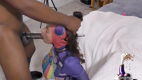 Brunette teen with a small tits 19th grade blowjob