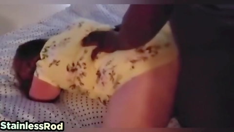 Big ass milf and a big cock in a hot interracial scene