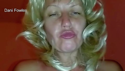 Busty blonde is getting creampie after a hardcore fuck