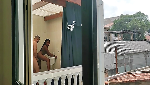 Fabulous brunette milf fucks in a homemade interracial scene