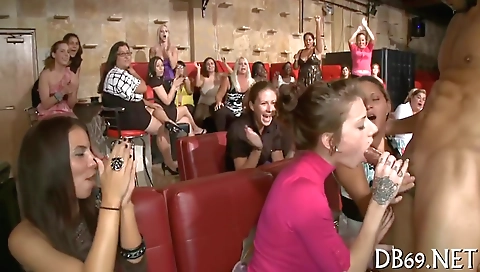 Amateur interracial group sex with a blonde and a brunette